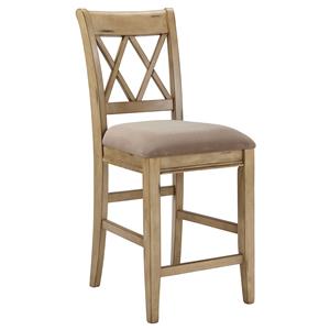 Signature Design by Ashley Mestler Upholstered Barstool